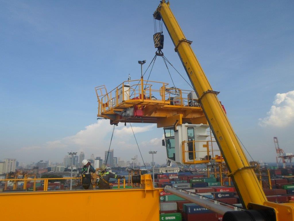 "Design, Fabrication, Installation & Commissioning of RTG Operator Cabin complete with Trolley platform"